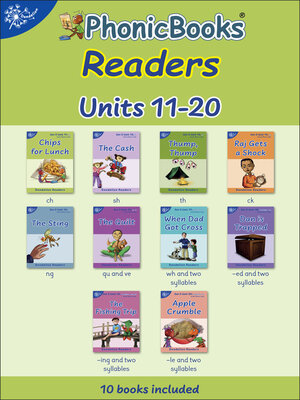 cover image of Phonic Books Dandelion Readers Set 2 Units 11-20